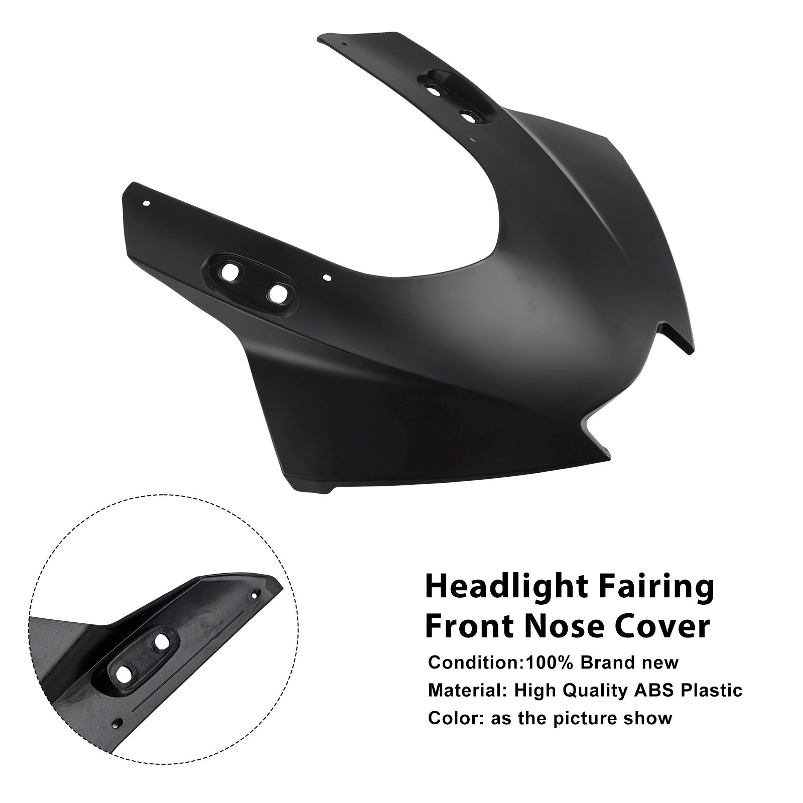 2025-2026 Yamaha YZF-R3 R25 Headlight Fairing Front Nose Cover