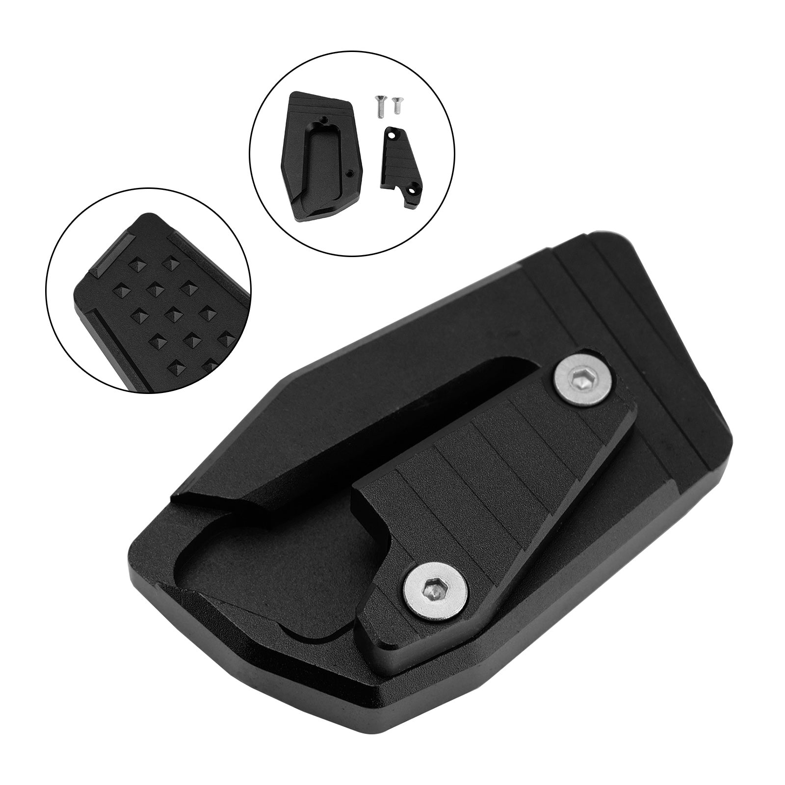 Kickstand Enlarge Plate Pad fit for BMW BMW K1600B K1600 Bagger K1600GA 2018-2025