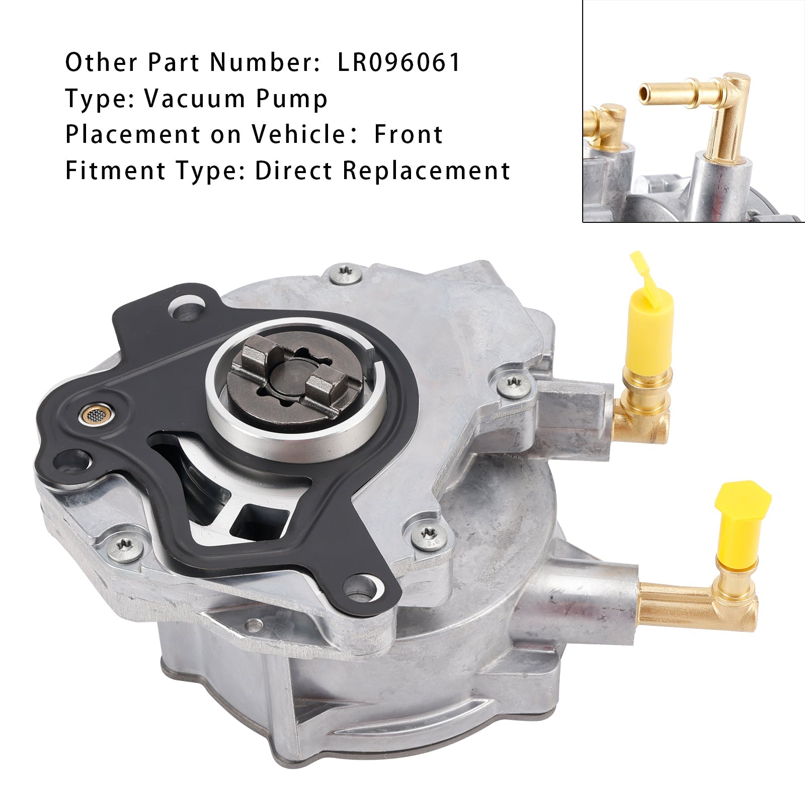 2016-2019 LAND ROVER RANGE ROVER 3.0L Vacuum Pump LR096061