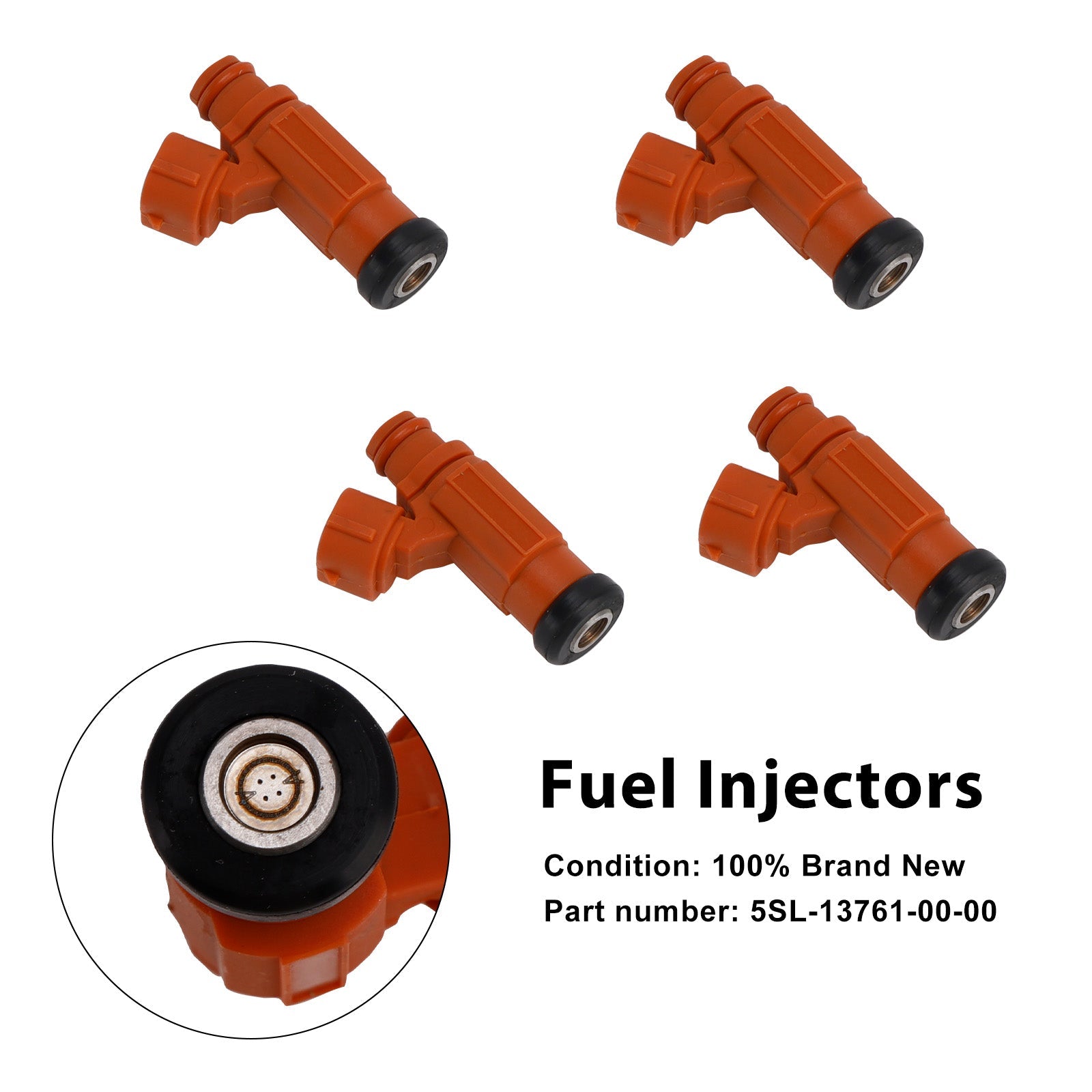 2003-2005 Yamaha YZF-R6 2006-2009 R6S Fuel Injectors Fit for 5SL-13761-00-00