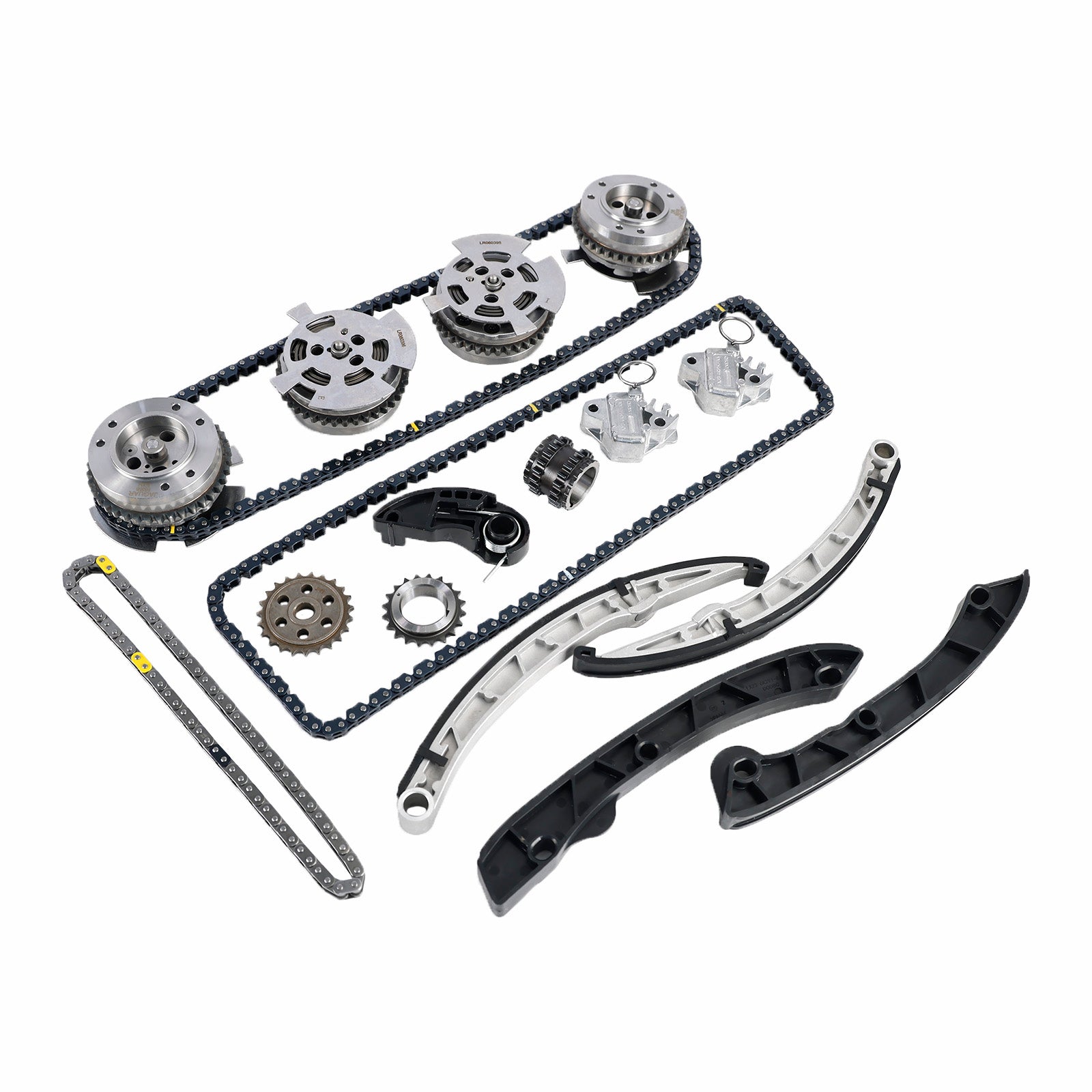 2015-2020 Jaguar XF Timing Chain Kit W/Camshaft Phaser LR060395 LR035549 LR048776