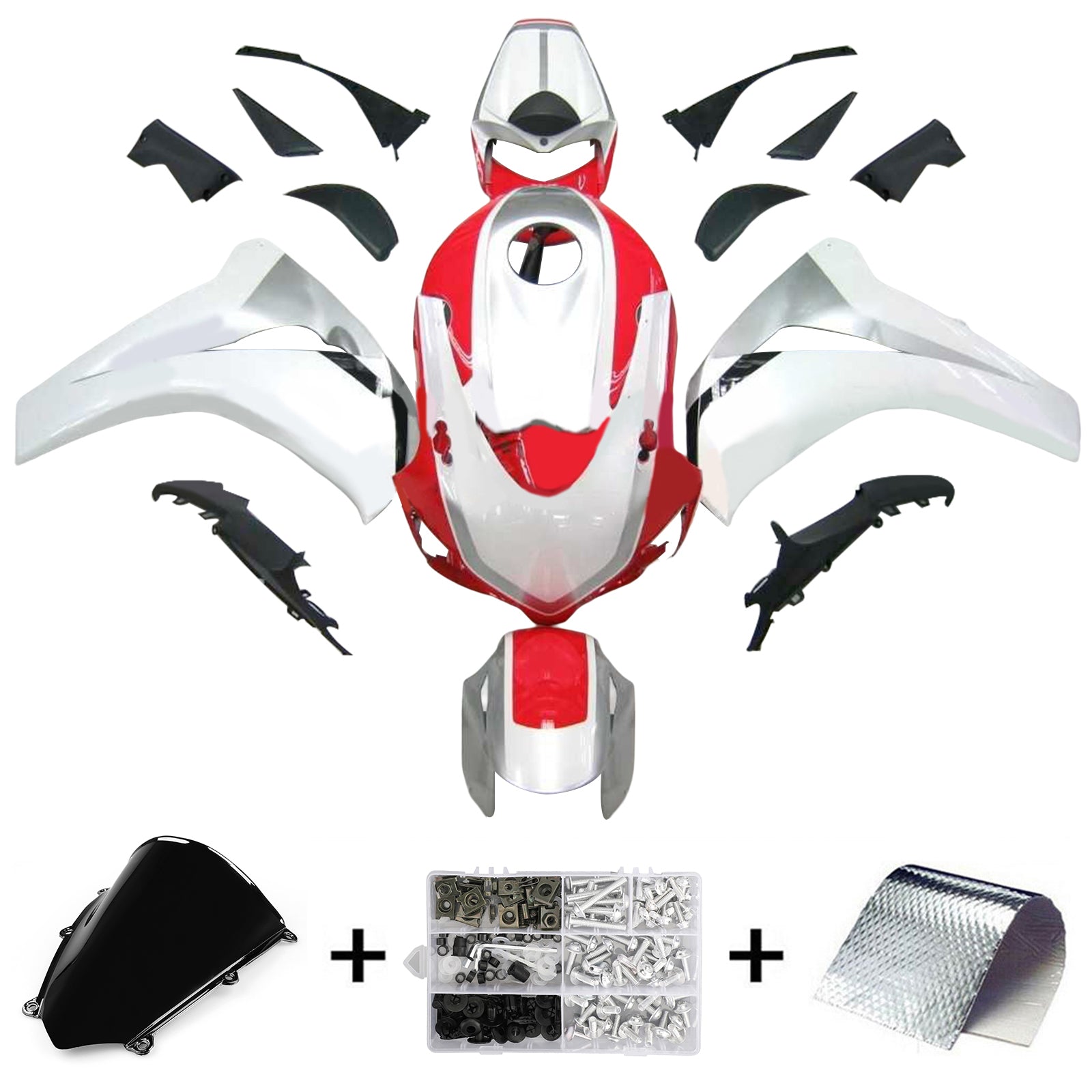 Honda CBR1000RR 2008-2011 Fairing Kit Bodywork Plastic ABS