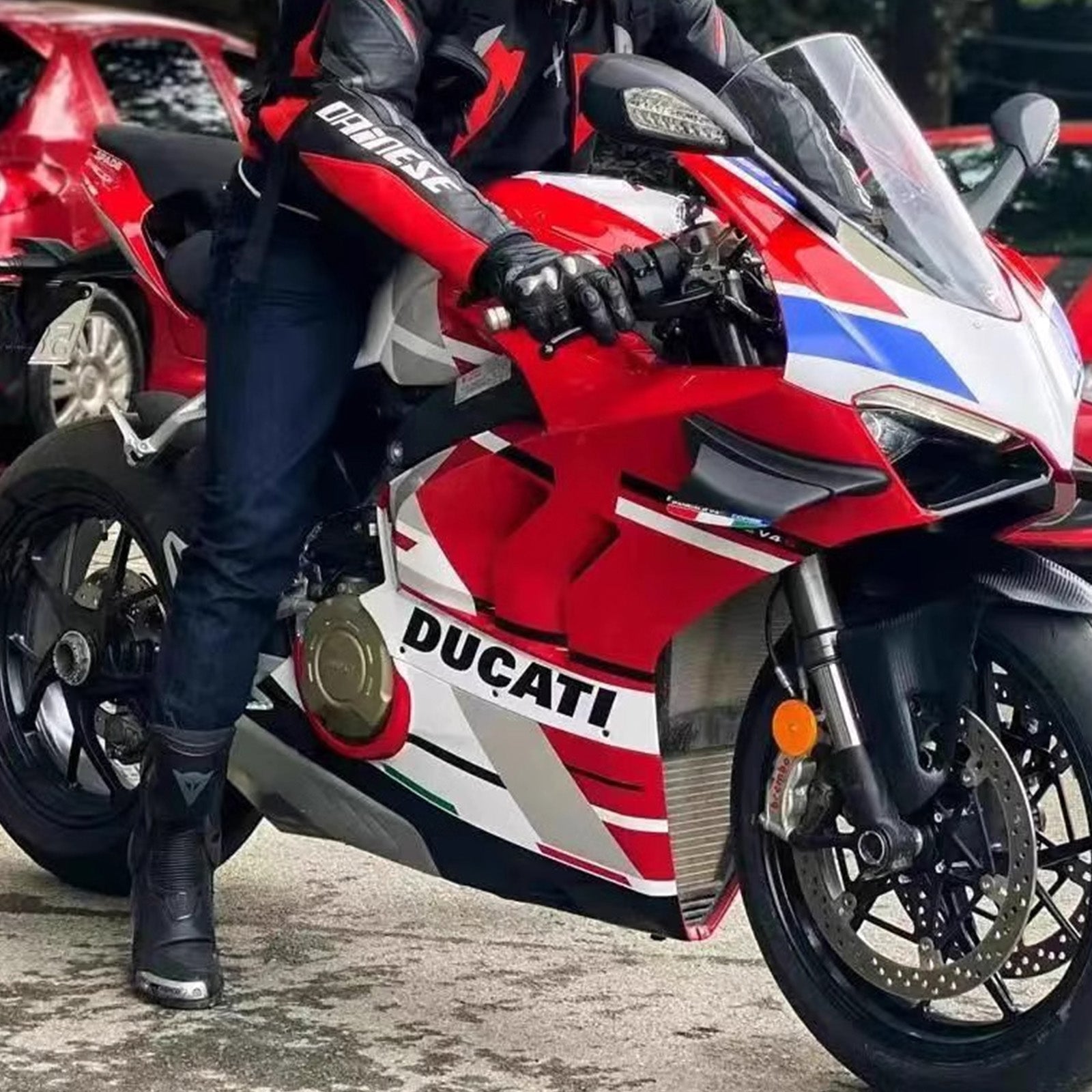 Ducati Panigale V4/V4S 20-21 V4SP/V4R 19-22 هدية هيكل السيارة