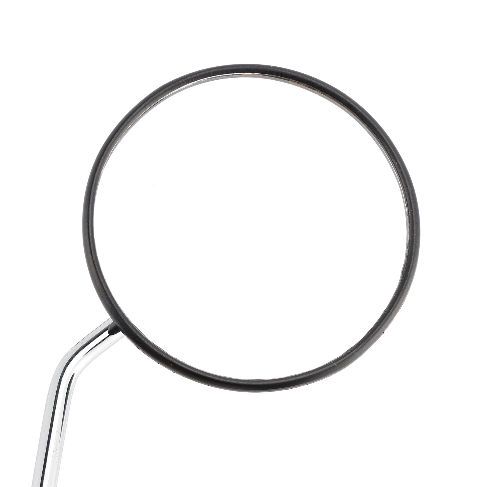 Round Black with Chrome Arm Mirror 8mm For Honda NA/NC/NN/NQ/NX/PA/SE/TG50 C70