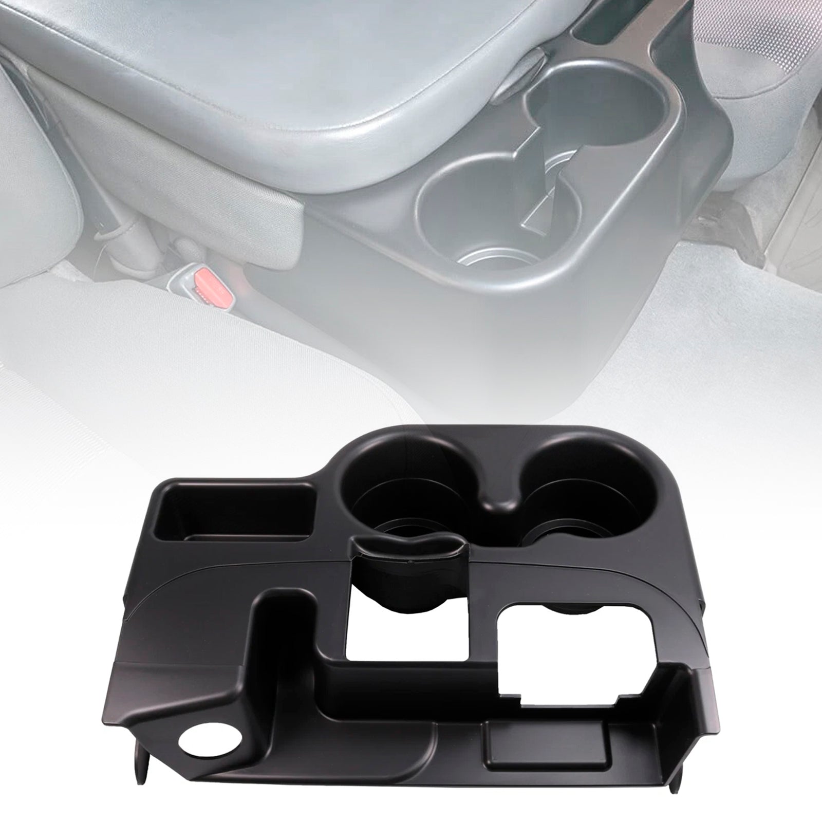 Center Console Cup Holder Large Hole SS281AZAA For Ram 1500 2500 3500 03-10