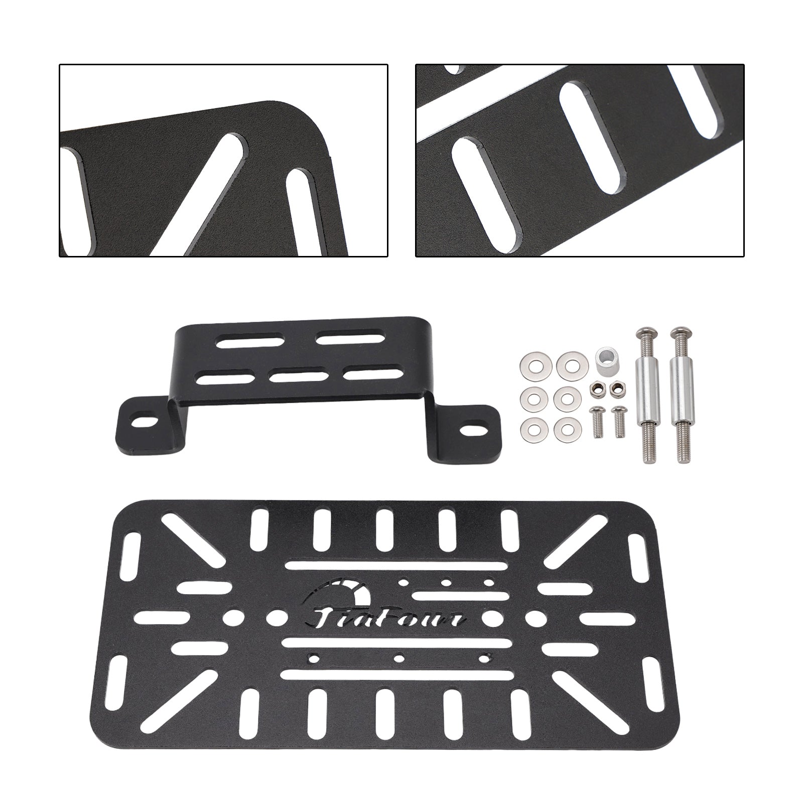 2024-2025 Cfmoto 450Mt Luggage Rack Side Saddle Bag Mount Bracket Black Right