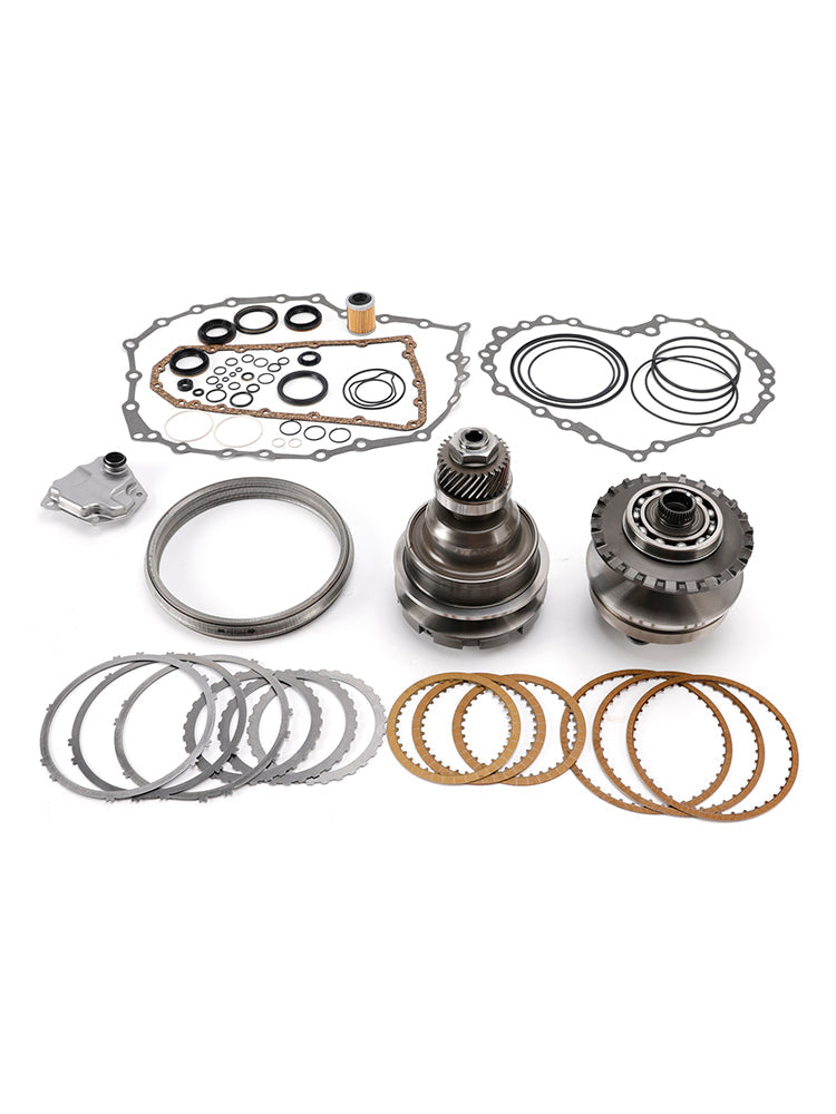 2010- Nissan Quest (6 cyl.) 3.5 Lt., Nissan El Grand, Transmission CVT Pulley 30T W/Belt+Chain Rebuild Kit RE0F10A JF011E