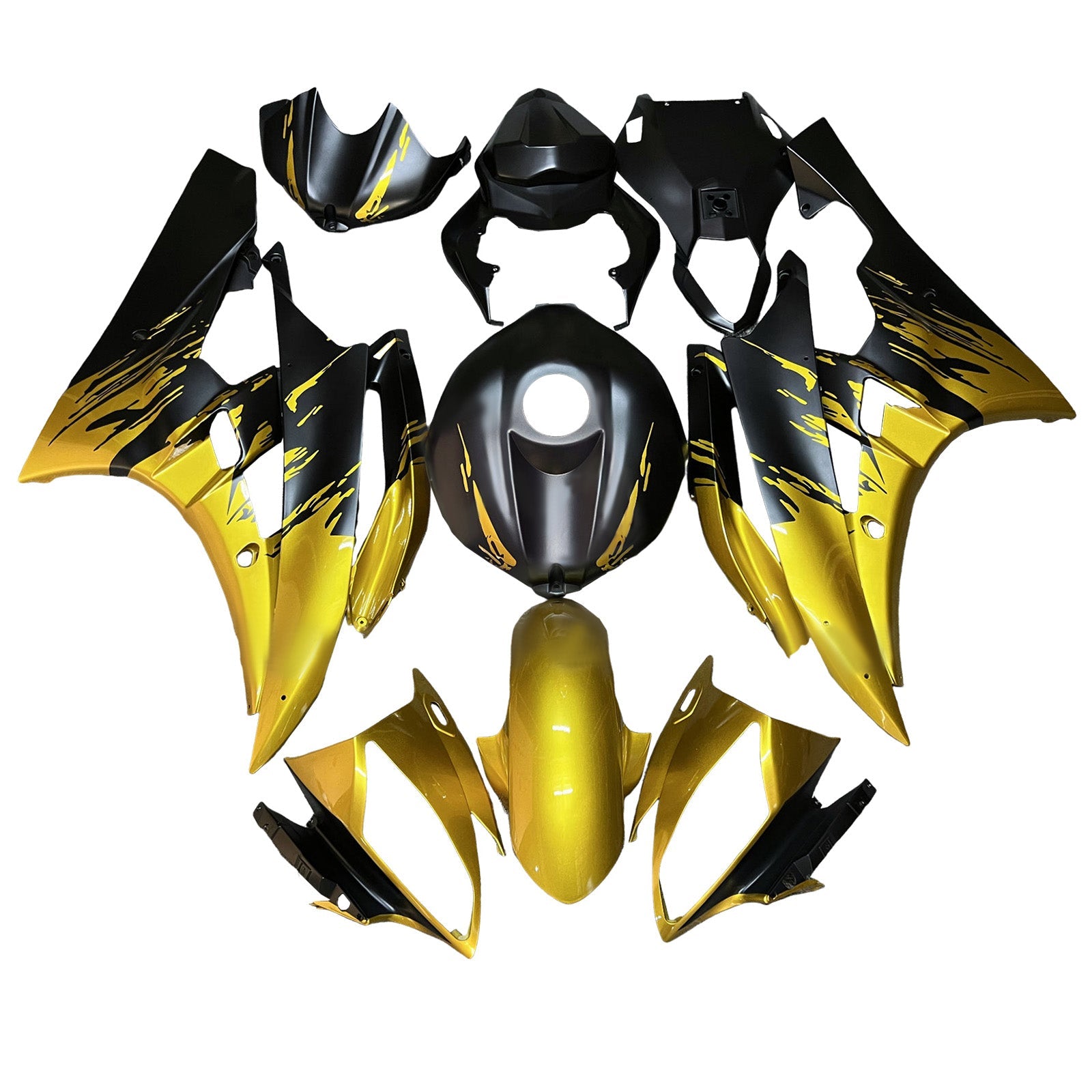 Injection Fairing Kit Bodywork Plastic ABS For Yamaha YZFR6 YZF-R6 2006-2007