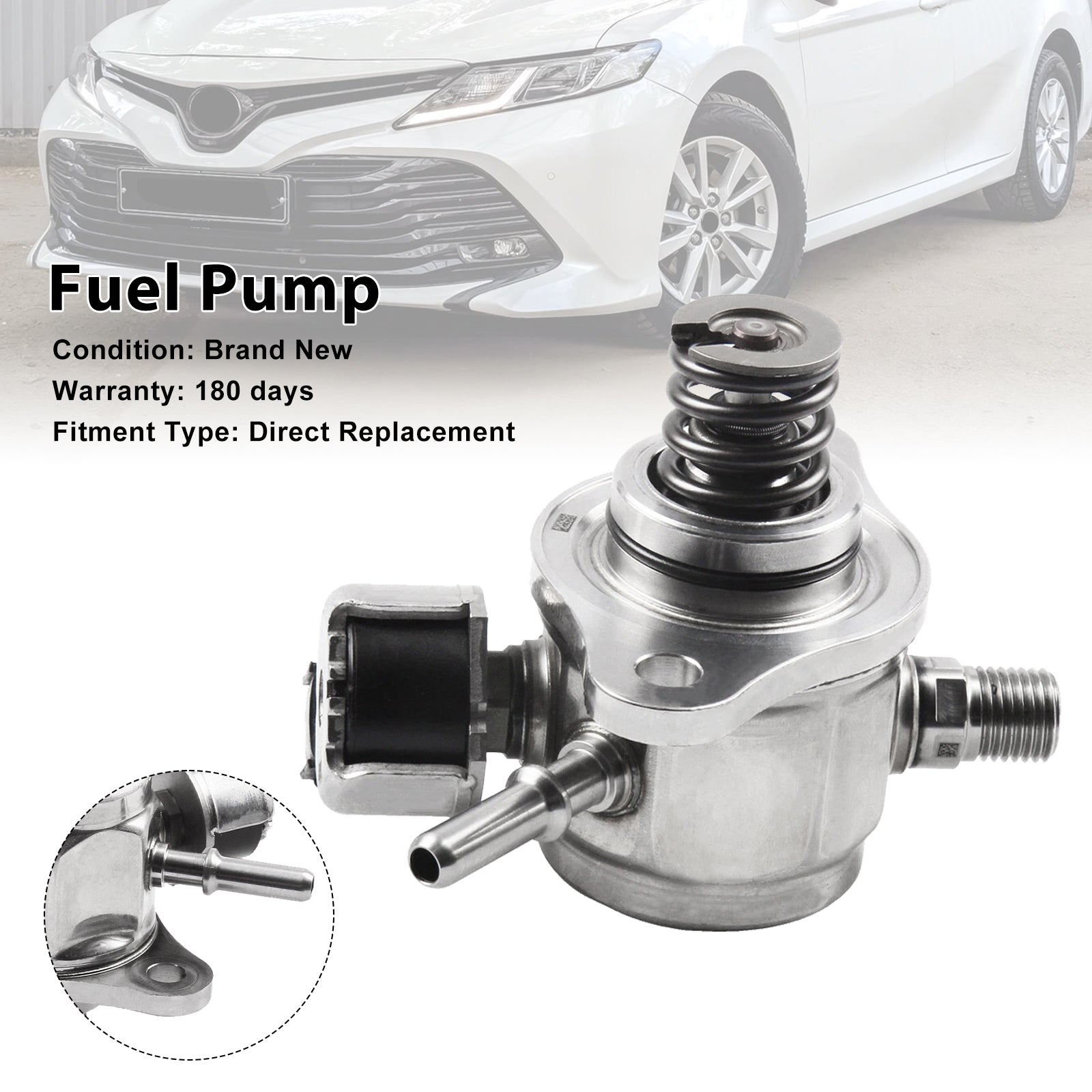 High Pressure Fuel Pump 23101-25040 Fit Toyota Camry Corolla Highlander RAV4