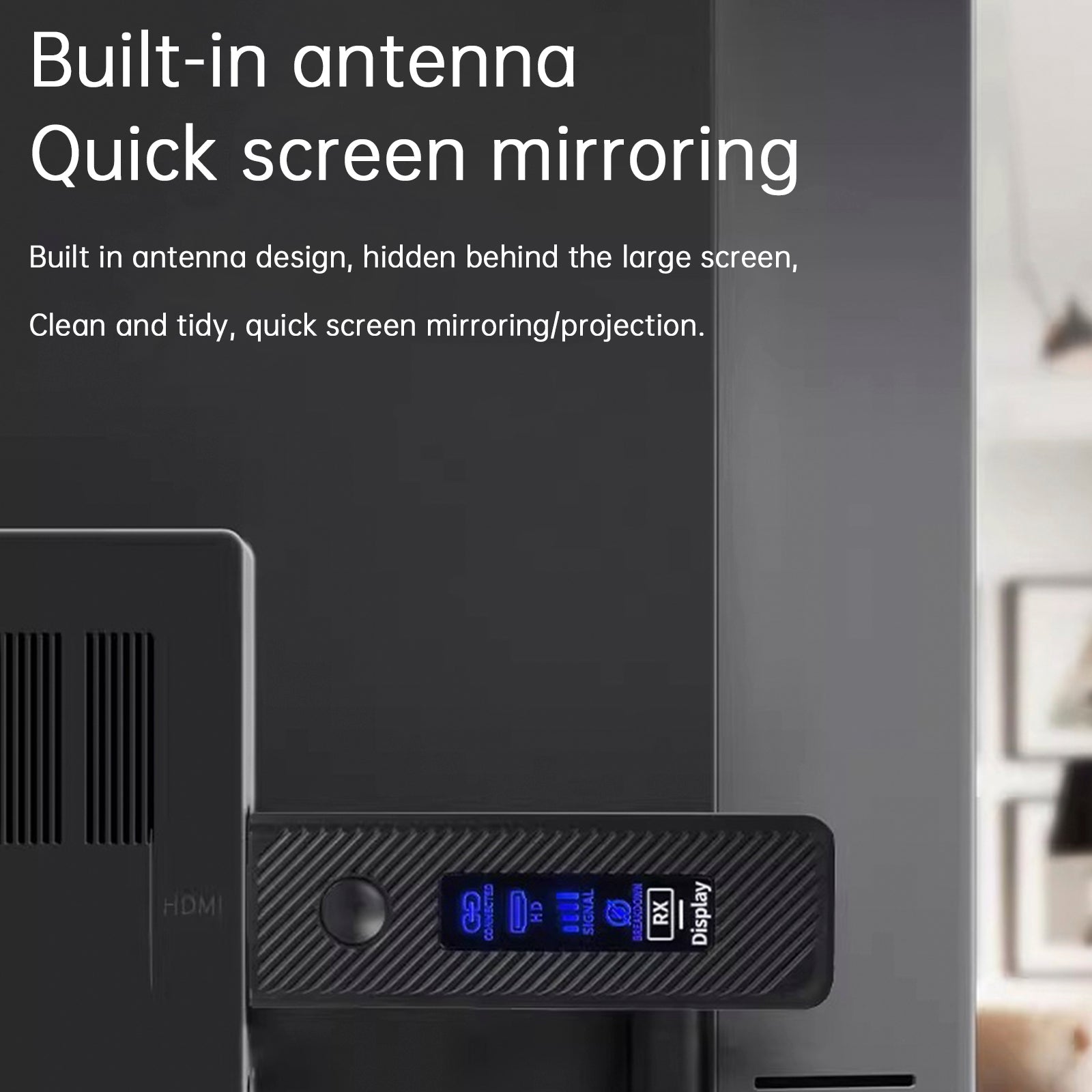 HDMI Wireless Same Screen Projector HD 1080P 50M Video Transmitter Receiver