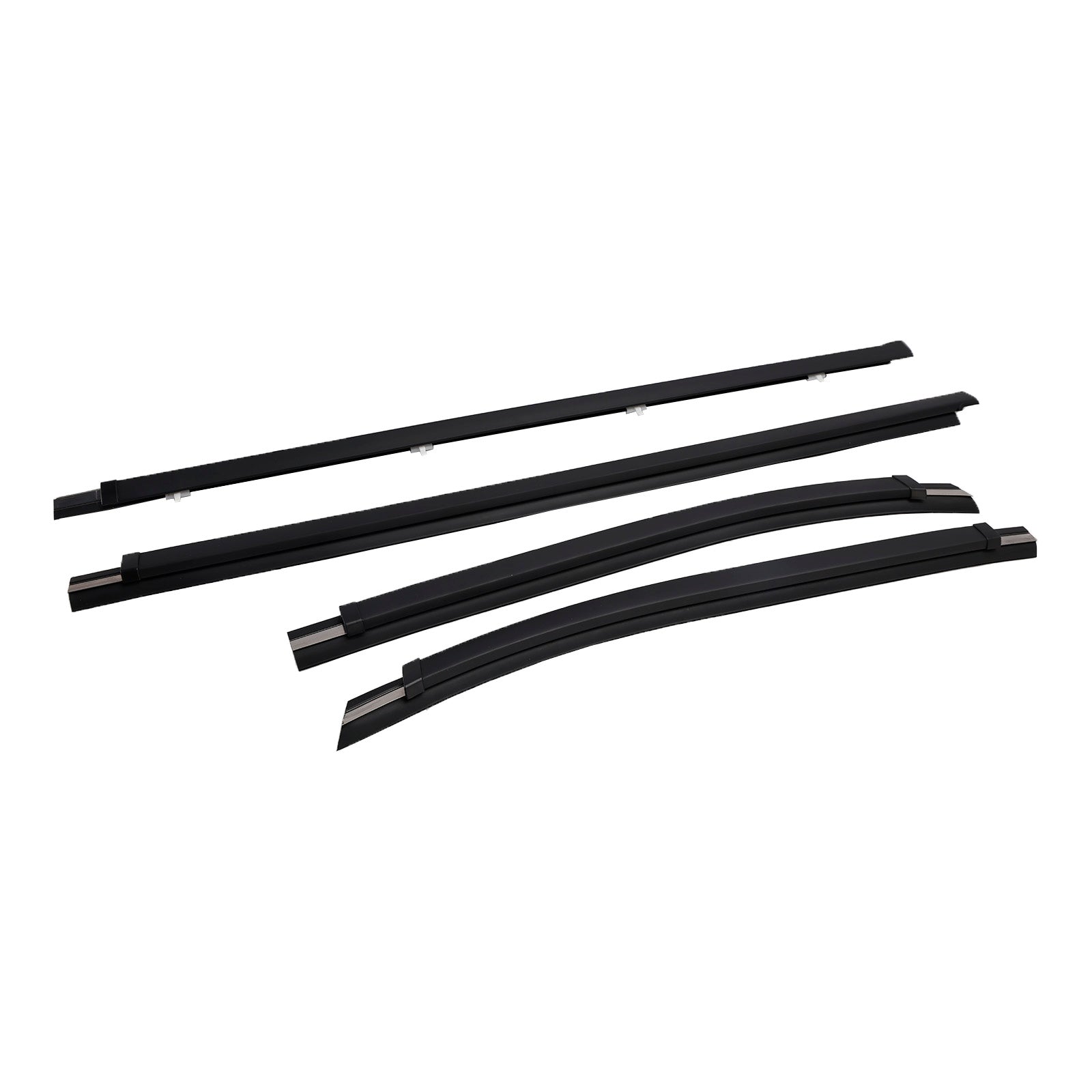 Toyota Tacoma 2000-2004 4pcs Front Door Window Belt Weatherstrip