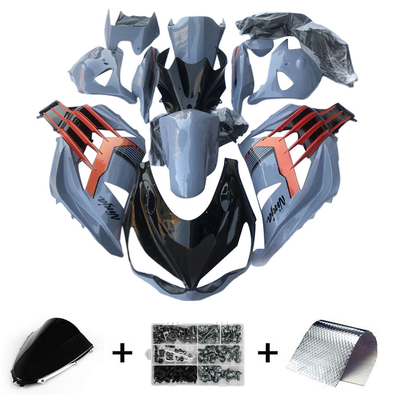 كاواساكي ZX14R ZZR1400 2012-2022 Fairing Kit هيكل السيارة