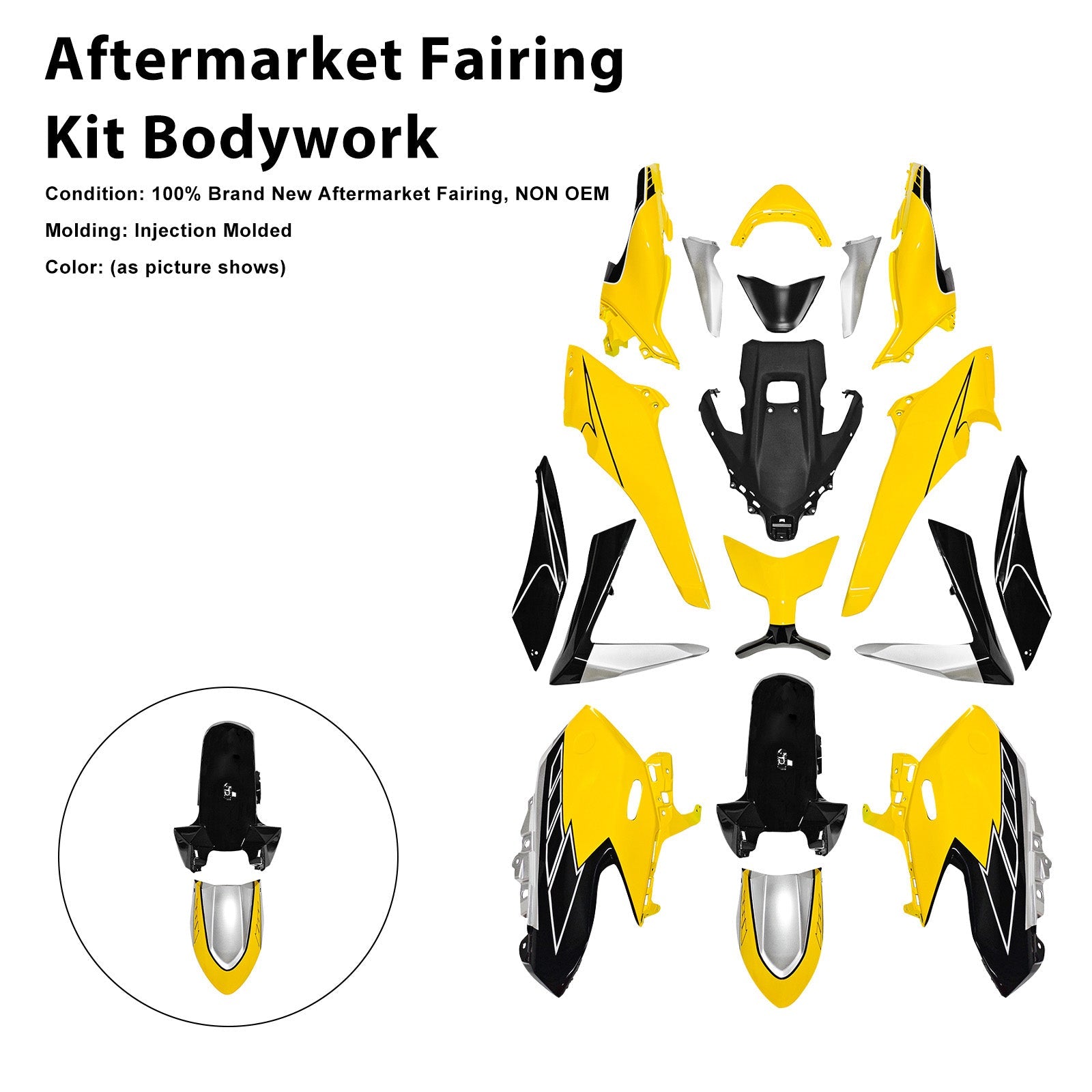 2025-2026 for Yamaha TMAX560 Injection Bodywork Fairing Kit