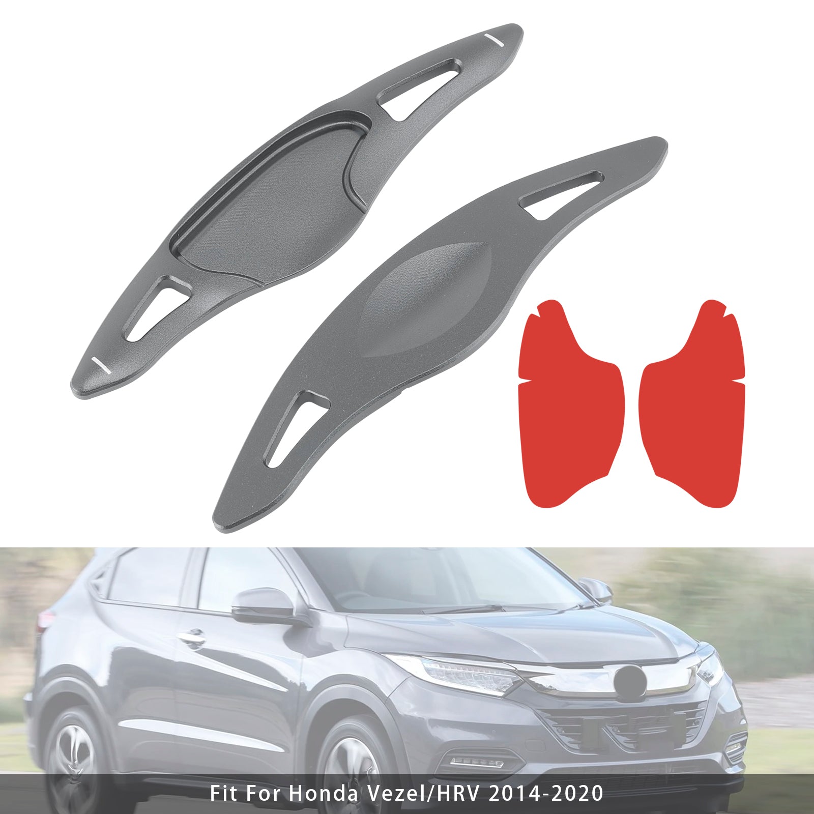 Steering Wheel Paddle Shifter Extension For Honda FIT VEZEL HRV Aluminium
