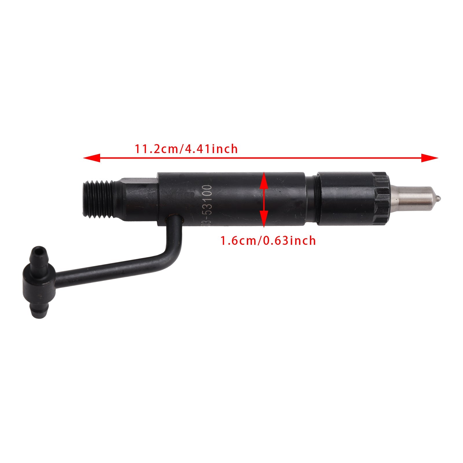 For John Deere Tractor 790 870 990 107 4300 4400 4410 4500 4600 4610 4700 4710 4PCS Fuel Injector AT110293