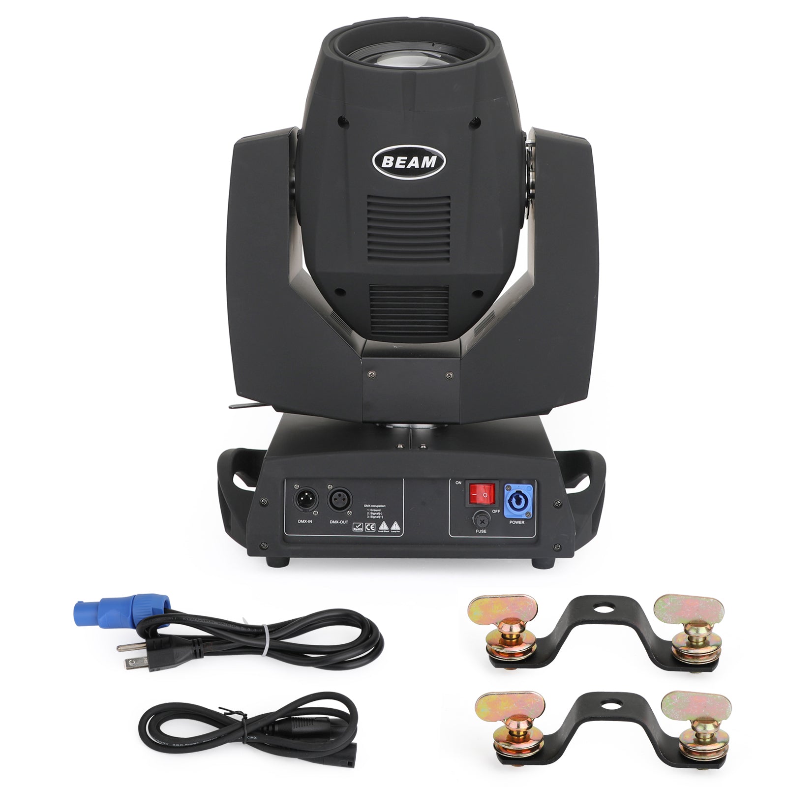 230W 7R Zoom Moving Head Beam Sharpy Light 8 Prism Strobe DMX 16Ch Party US