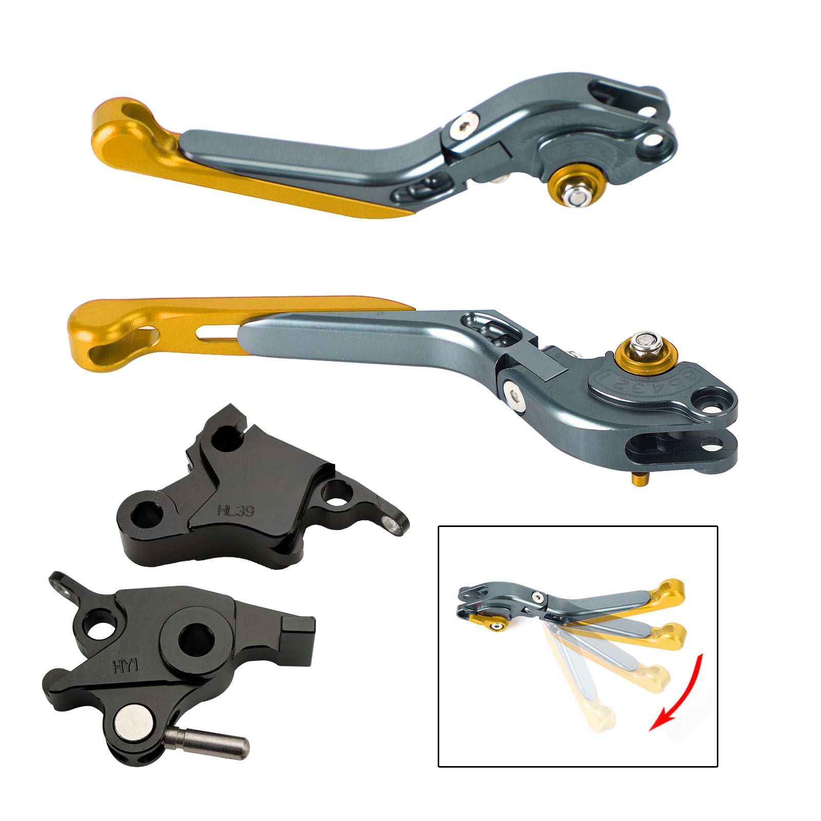 Adjustable Clutch Brake Lever fit for CFMOTO 700CL-X Heritage 2021-2024