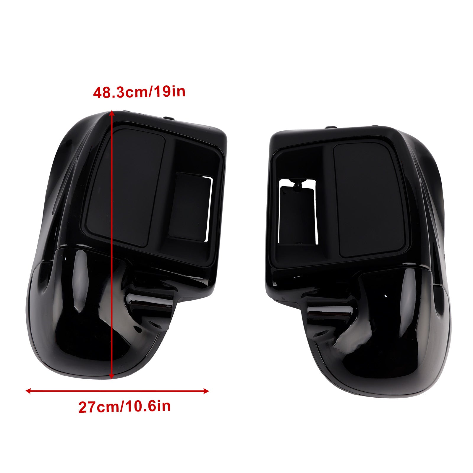 2014-2024 Touring Road Street Glide Lower Vented Fairings Box