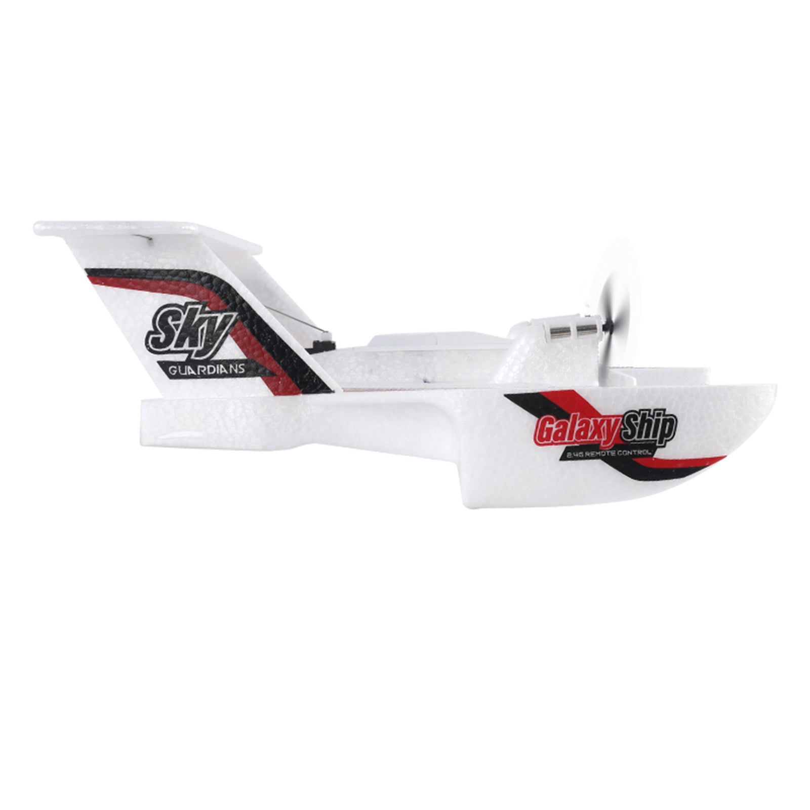 RC Plane For Water Land & Air Aircraft 3Ch Remote With 2 Batteries 2.4Ghz Red