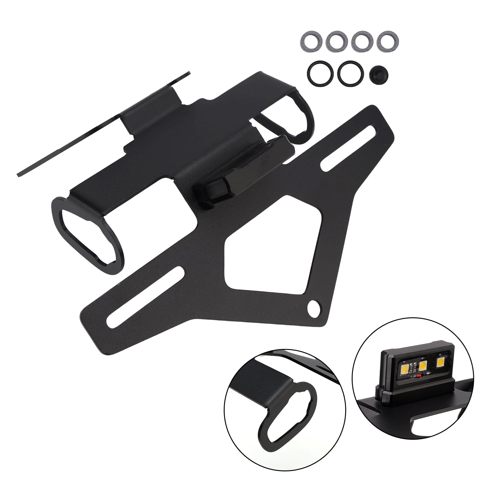 2025 Kawasaki Z900 License Plate Holder Frame Bracket