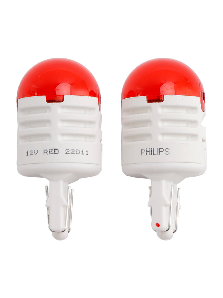 Car Light LED-Red Ultinon Pro3000 W21/5W 11066 U30R For PHILIPS