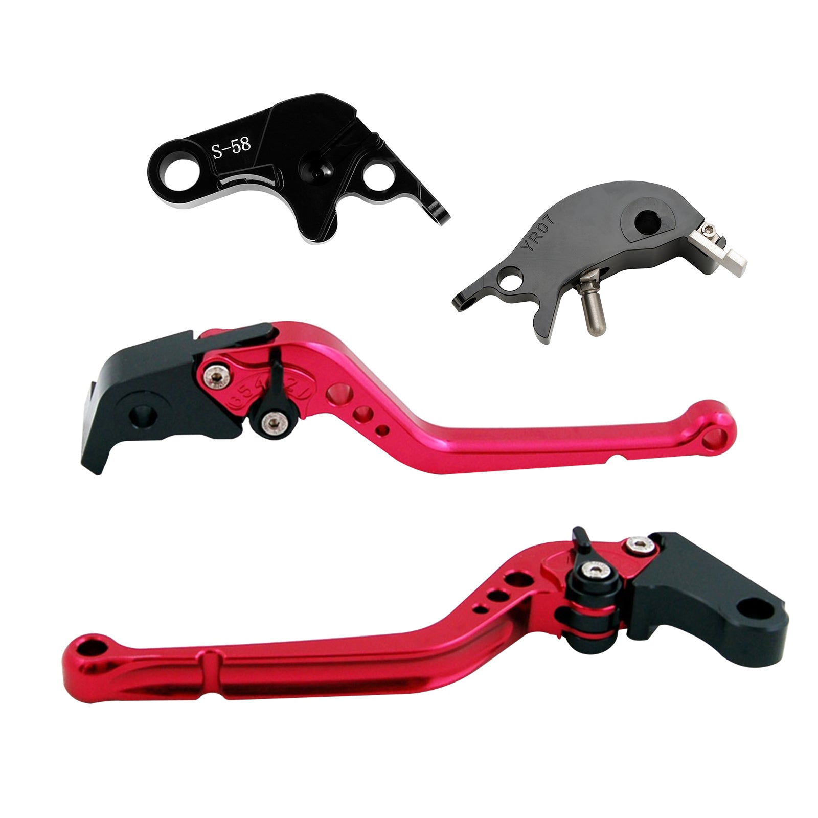 Long Clutch Brake Lever fit for YAMAHA YZF R7 MT-10/SP FZ-10/SP 2022-23