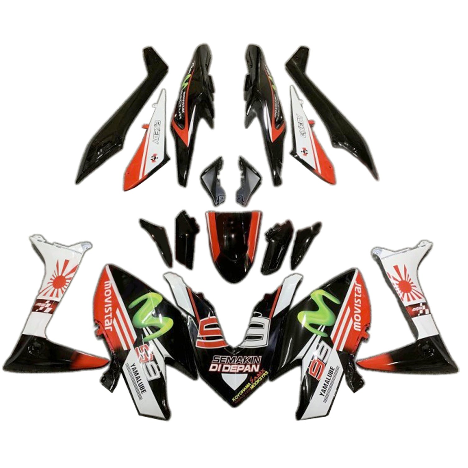 Yamaha TMAX560 2019-2021 Fairing Kit Bodywork Plastic ABS