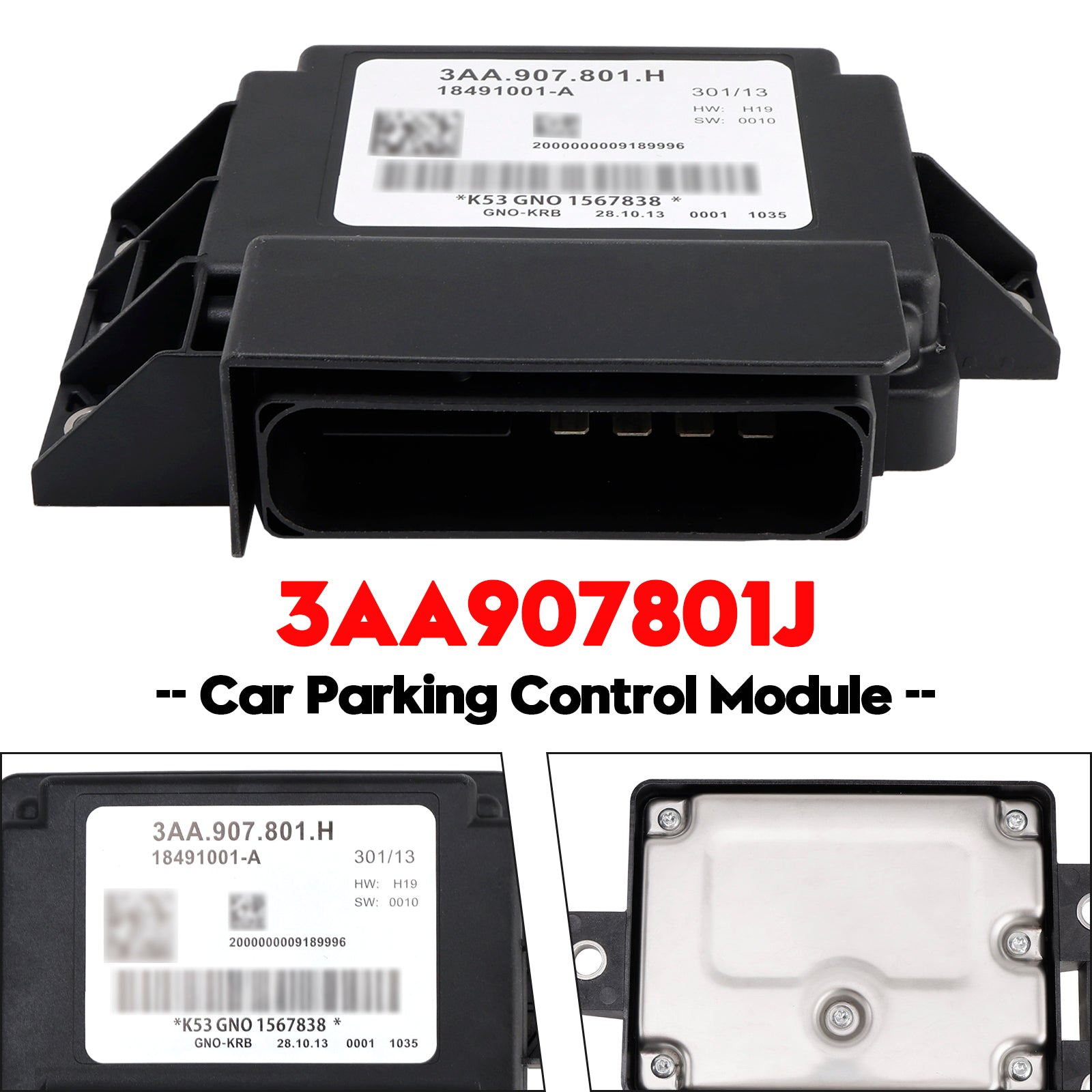 Audi Q3 84B 8U VW CC 991 Magotan Car Parking Control Module 3AA907801J 1870452