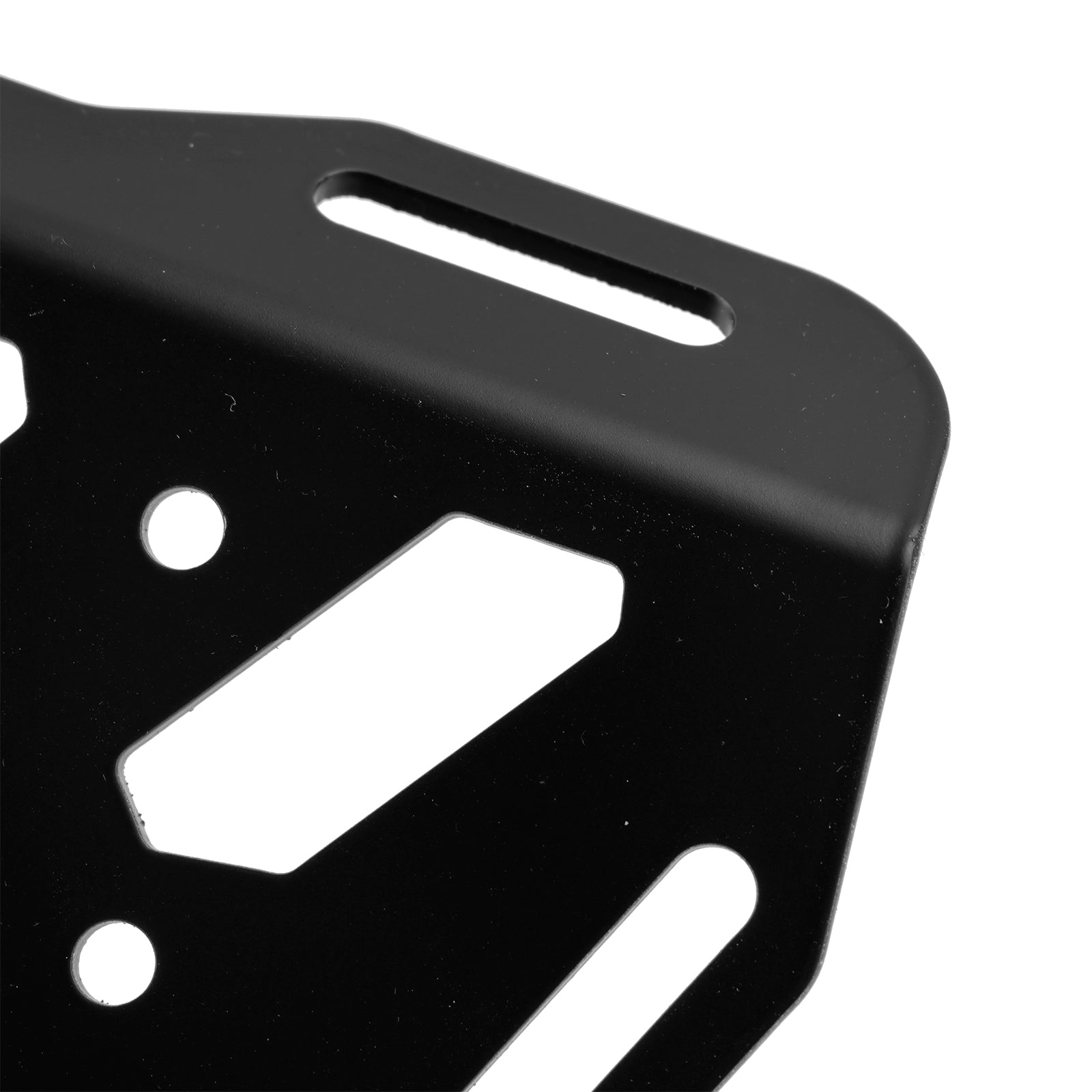 BLACK ALUMINUM TOP RACK CARRIER LUGGAGE PLATE FOR TIGER 850 SPORT 2021-2024