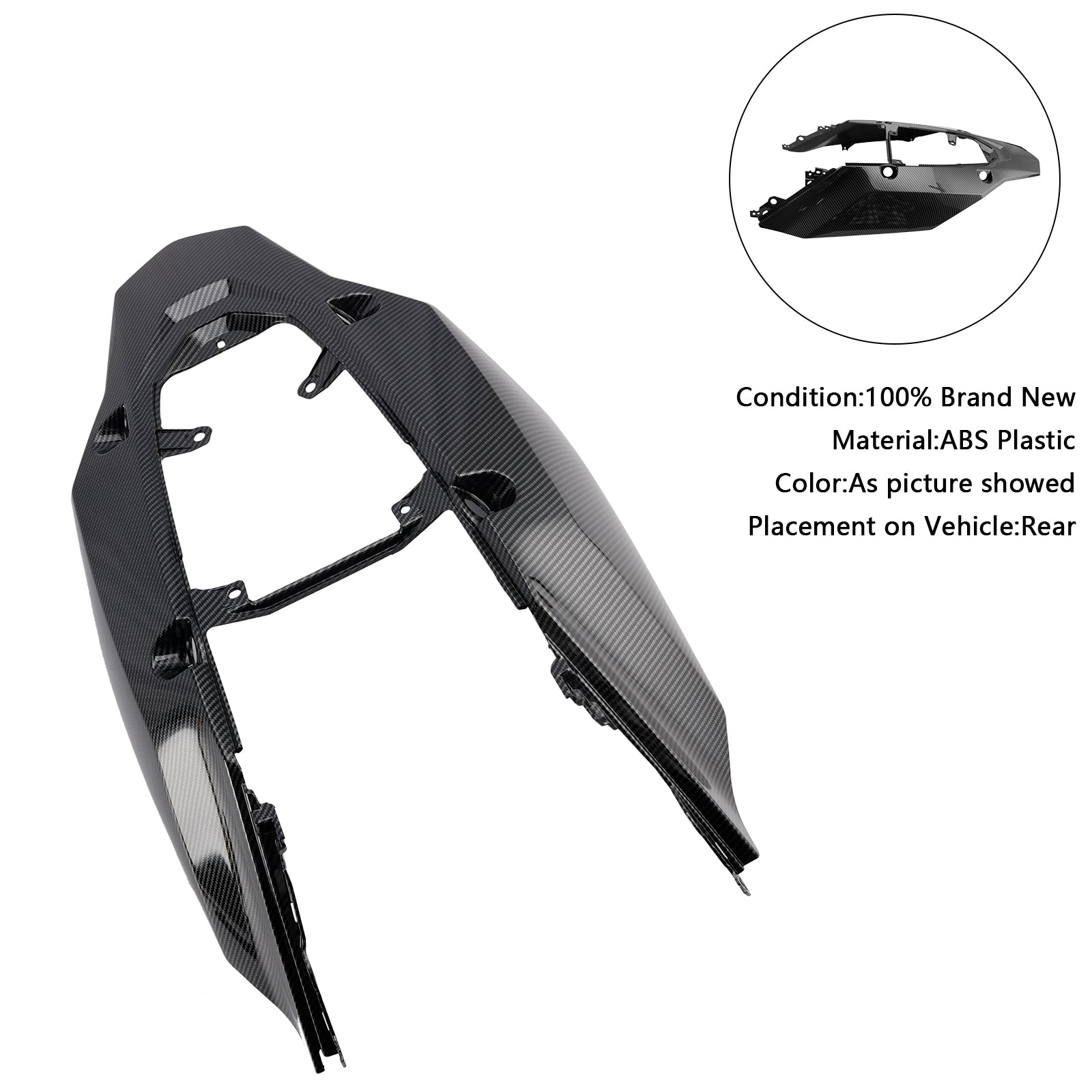 Fairing Tail Seat Unit Rear For Yamaha Tenere 700 2019-2024