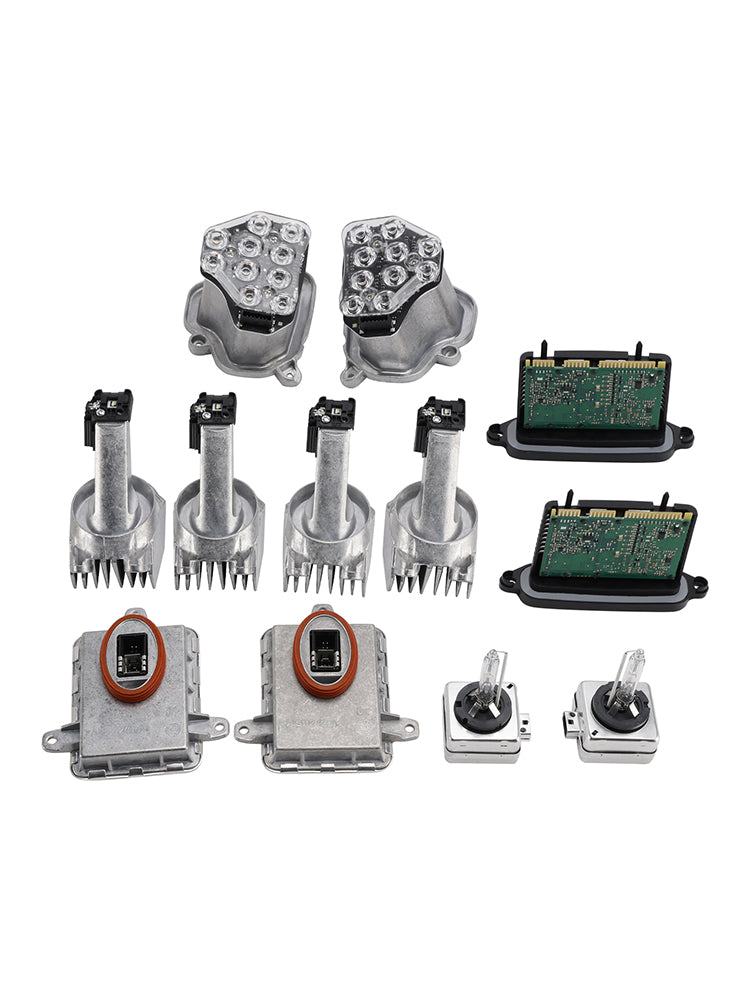 12PCS Left+Right Power Module LED Headlight AHL For BMW 5 Series F10 F11 F07