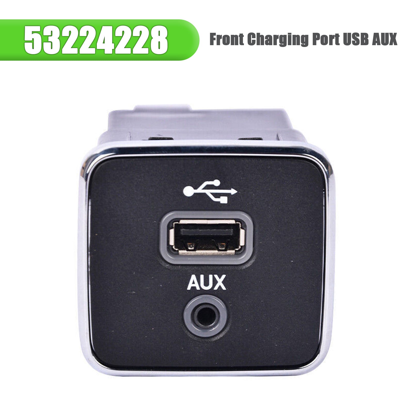 Front Charging Port USB AUX 53224228 for Jeep Compass Cherokee 2017-2021 Acc