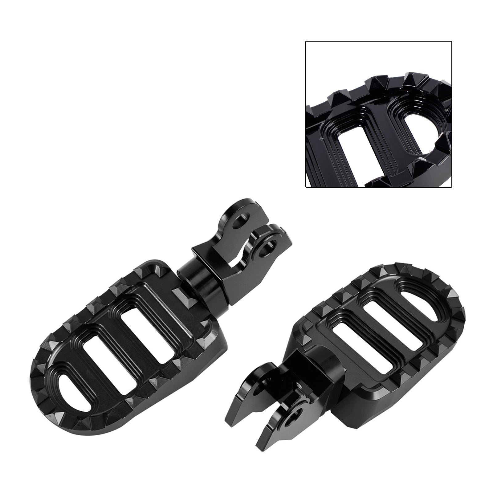 Front Footrests Foot Pegs fit for HONDA CL250 CL300 CL500 Trail 125 2023-2024