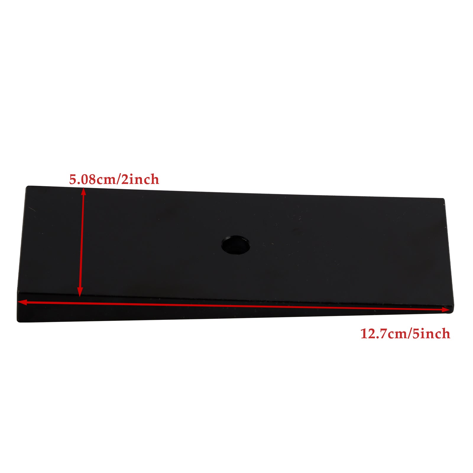 2PCS 2" Wide 4°Degree Steel Leaf Spring Degree Shims