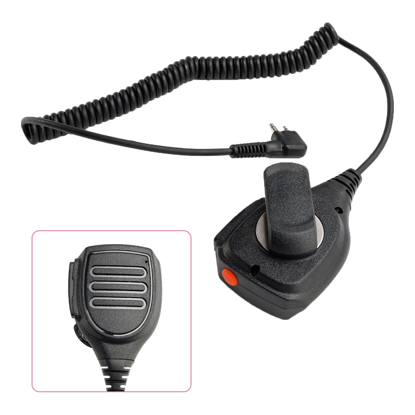 M-SM1602 Dual PTT Microphone Speaker For GP2100 CP040 SP21 V168 P080 V318 EP450