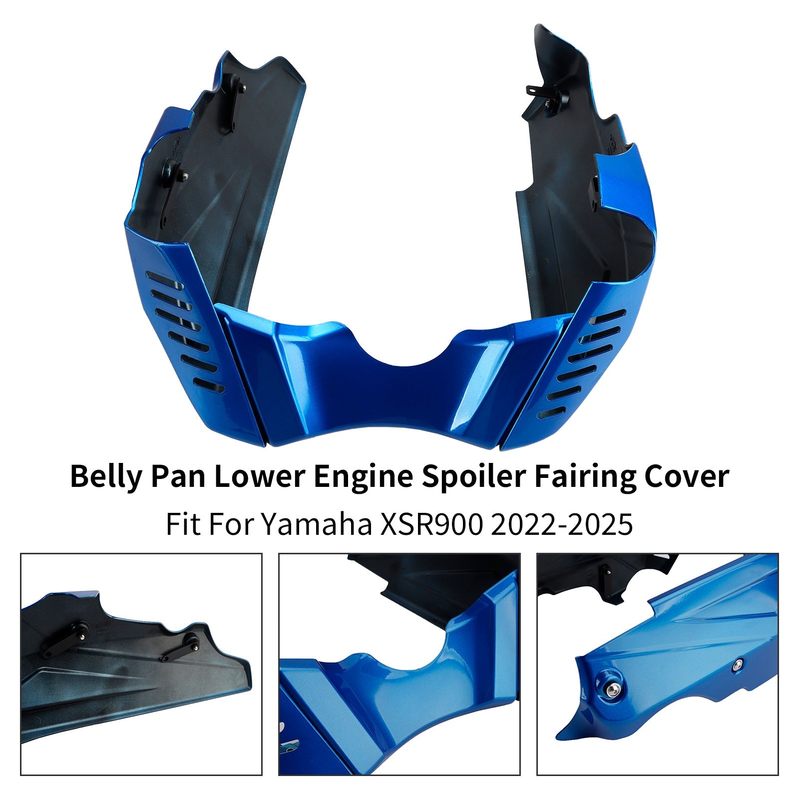2022-2025 Yamaha XSR900 Belly Pan Lower Engine Spoiler Fairing Cover