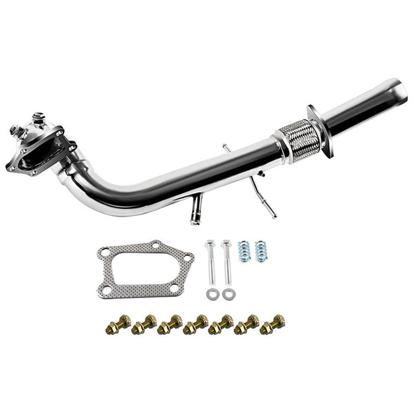 Turbo Downpipe Exhaust for 2007-2013 Mazda 3 2.3L SS Racing Stainless Steel