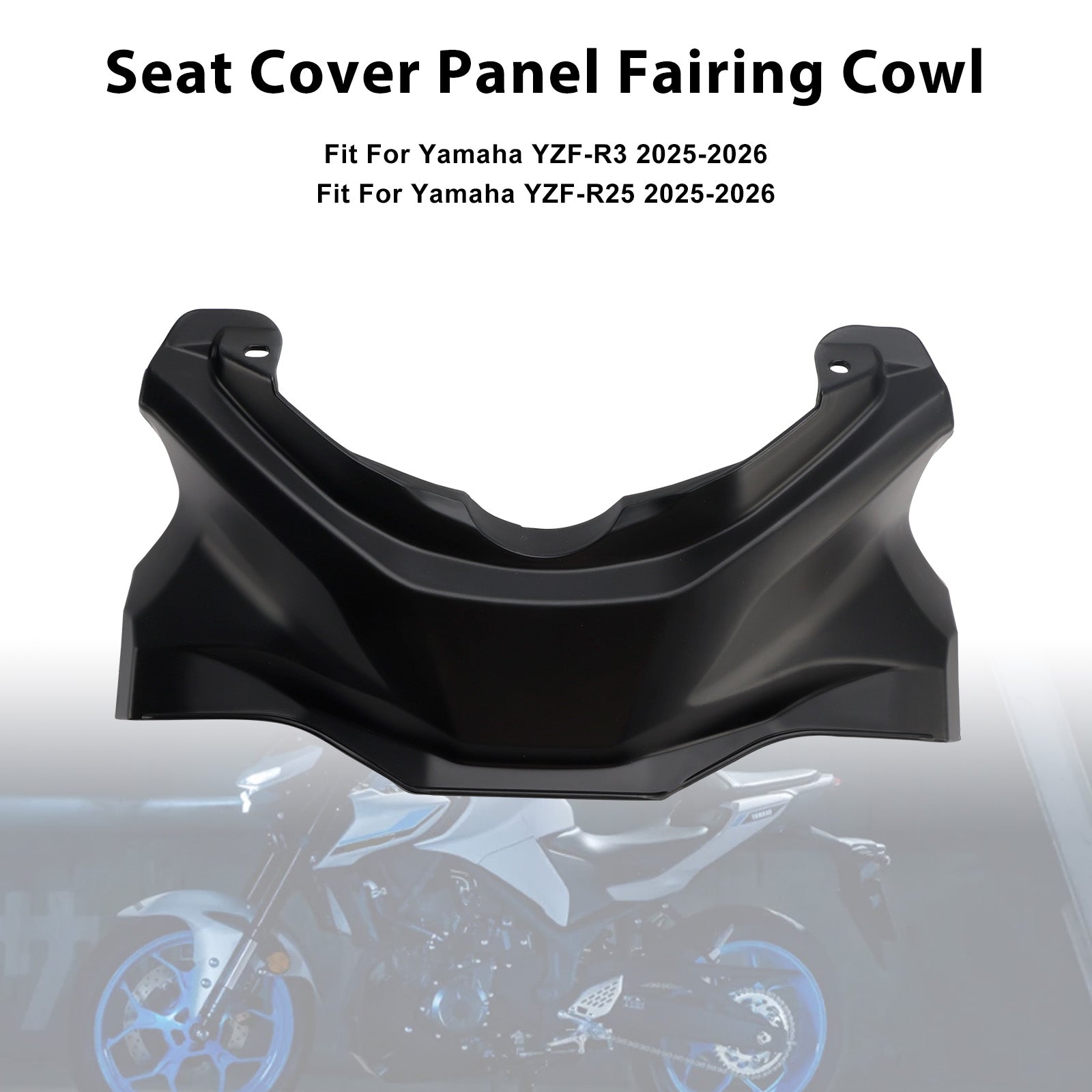 2025-2026 Yamaha YZF-R3 R25 MT-03 Seat Cover Panel Fairing Cowl