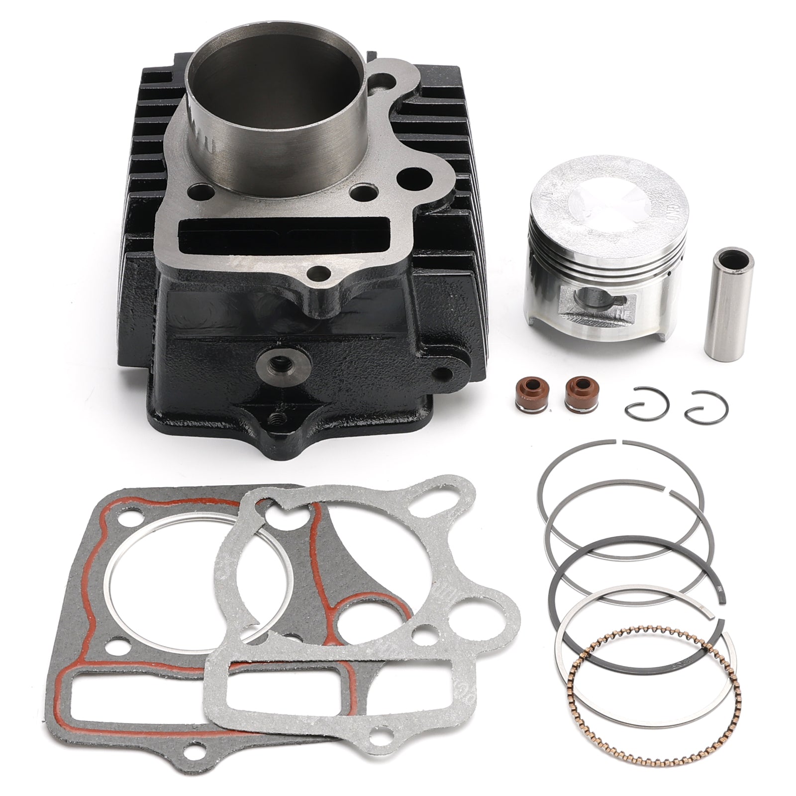 50MM CYLINDER HEAD JUG REBUILD ENGINE KIT FOR CHINESE 100CC ATV GO KART DIRTBIKE