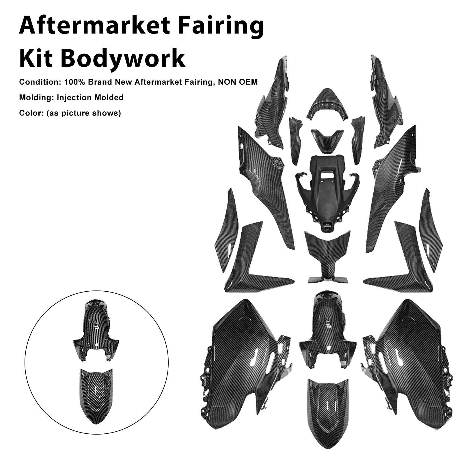 2025-2026 for Yamaha TMAX560 Injection Bodywork Fairing Kit