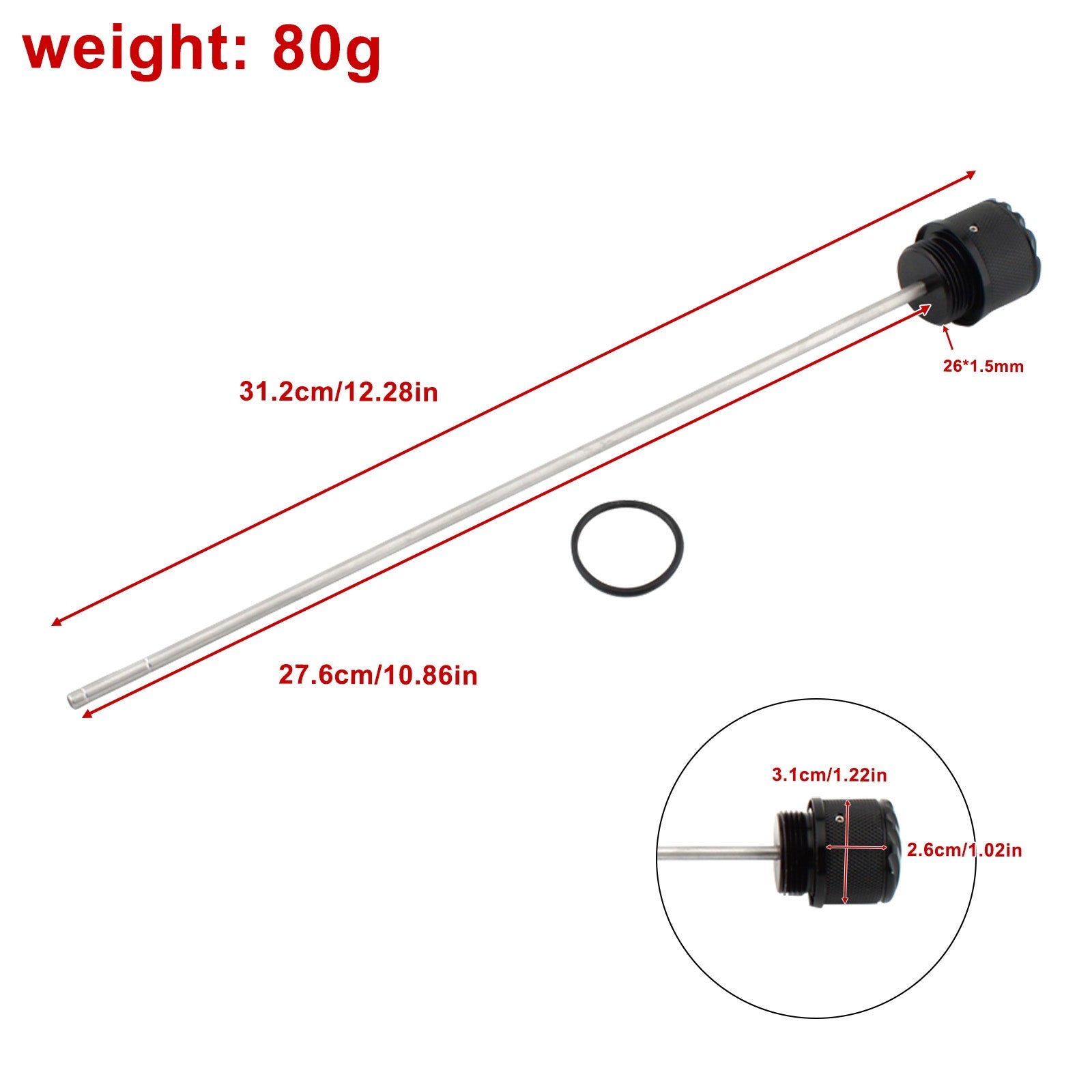 Oil Dipstick Plug For BMW R 45 65 80 100 R45 R65 R80 R100