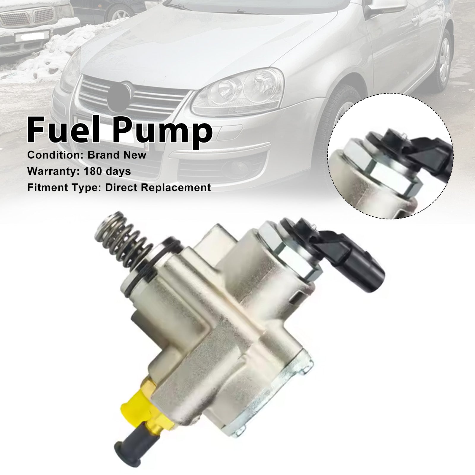 02/2006-05/2010 VW TOURAN (1T1, 1T2) 1.4 TSI High Pressure Fuel Pump 03C127025T HFS853A04