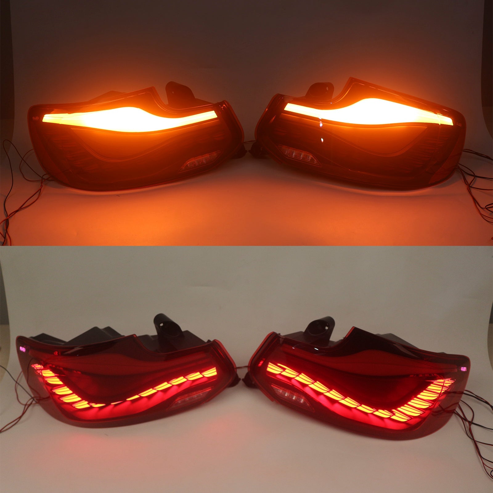 2014-2019 BMW 2 Series F22 F23 F87 228i, 230i L&R Red LED Tail Lights Rear Lamp Assembly 63219491591