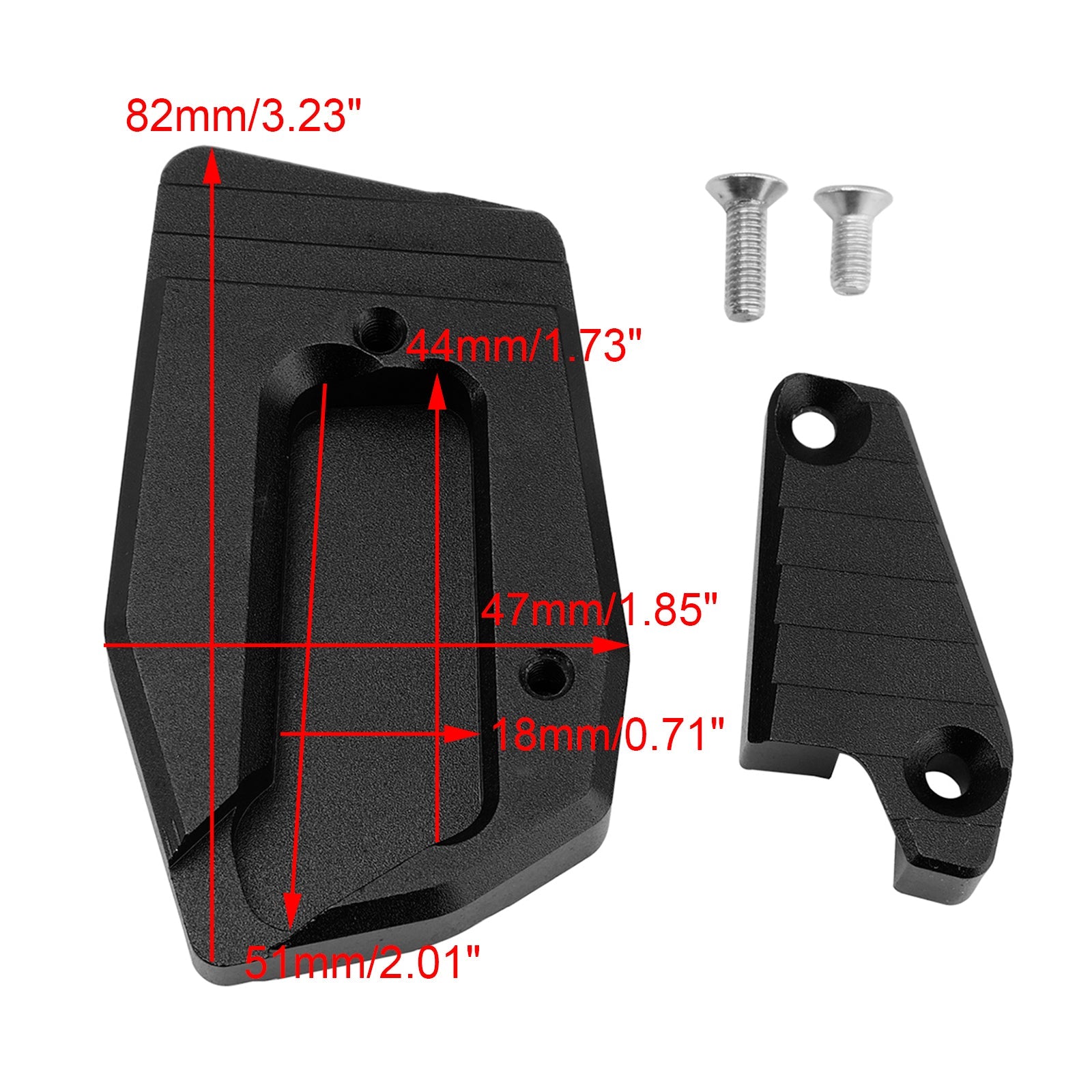 Kickstand Enlarge Plate Pad fit for BMW BMW K1600B K1600 Bagger K1600GA 2018-2025