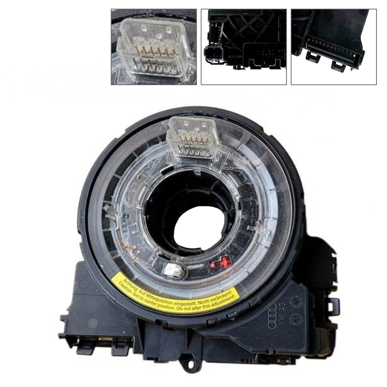 2012-2018 Audi A6 Allroad 4GH, 4GJ 3.0 quattro Spiral Cable Angle Sensor Assembly 8 PINS 4H0953568K