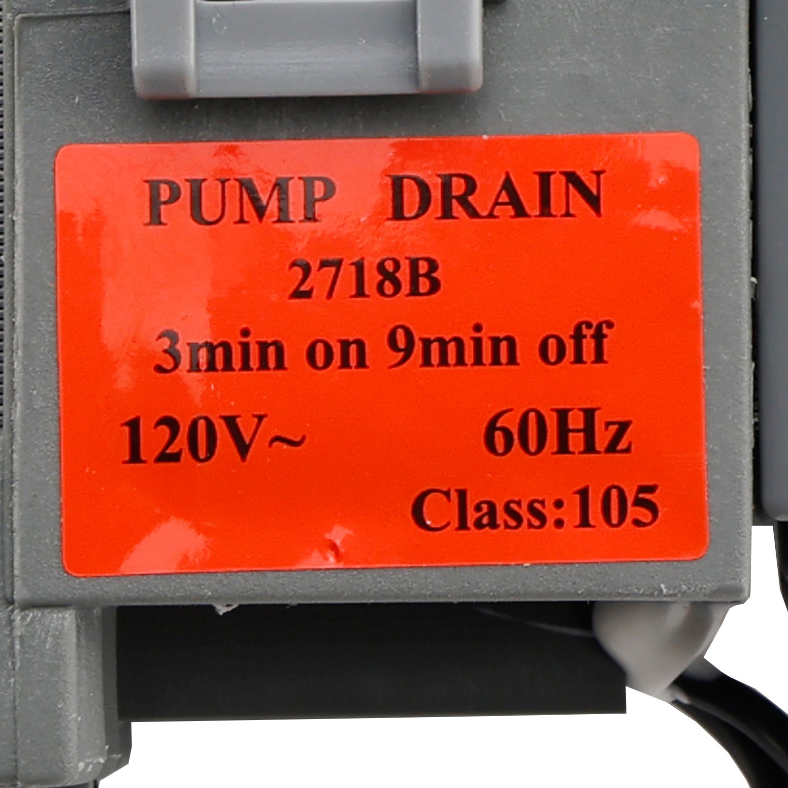 GE용 식기세척기 배수 펌프, Midea 11001011000221 120V 60Hz