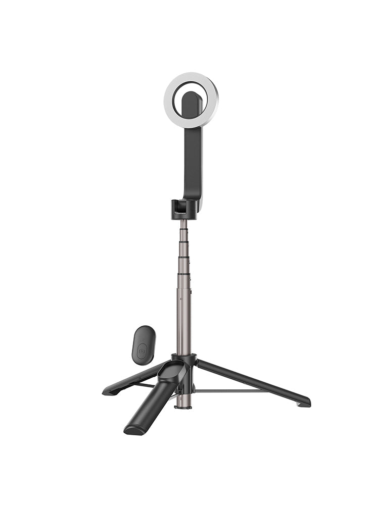 Magnetic Mobile Phone Mini Selfie Stick Magesafe Bluetooth Aluminum Alloy Tripod