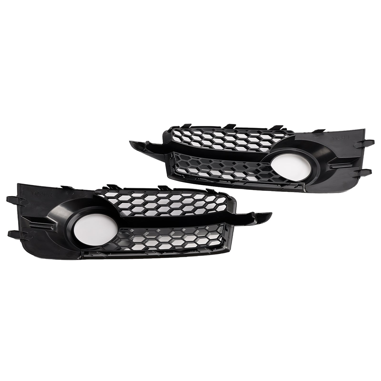 2011-2014  Audi A1 8X S-Line 2PCS Front Bumper Fog Light Cover Grille Grill  8X0807682B 8X0807681B