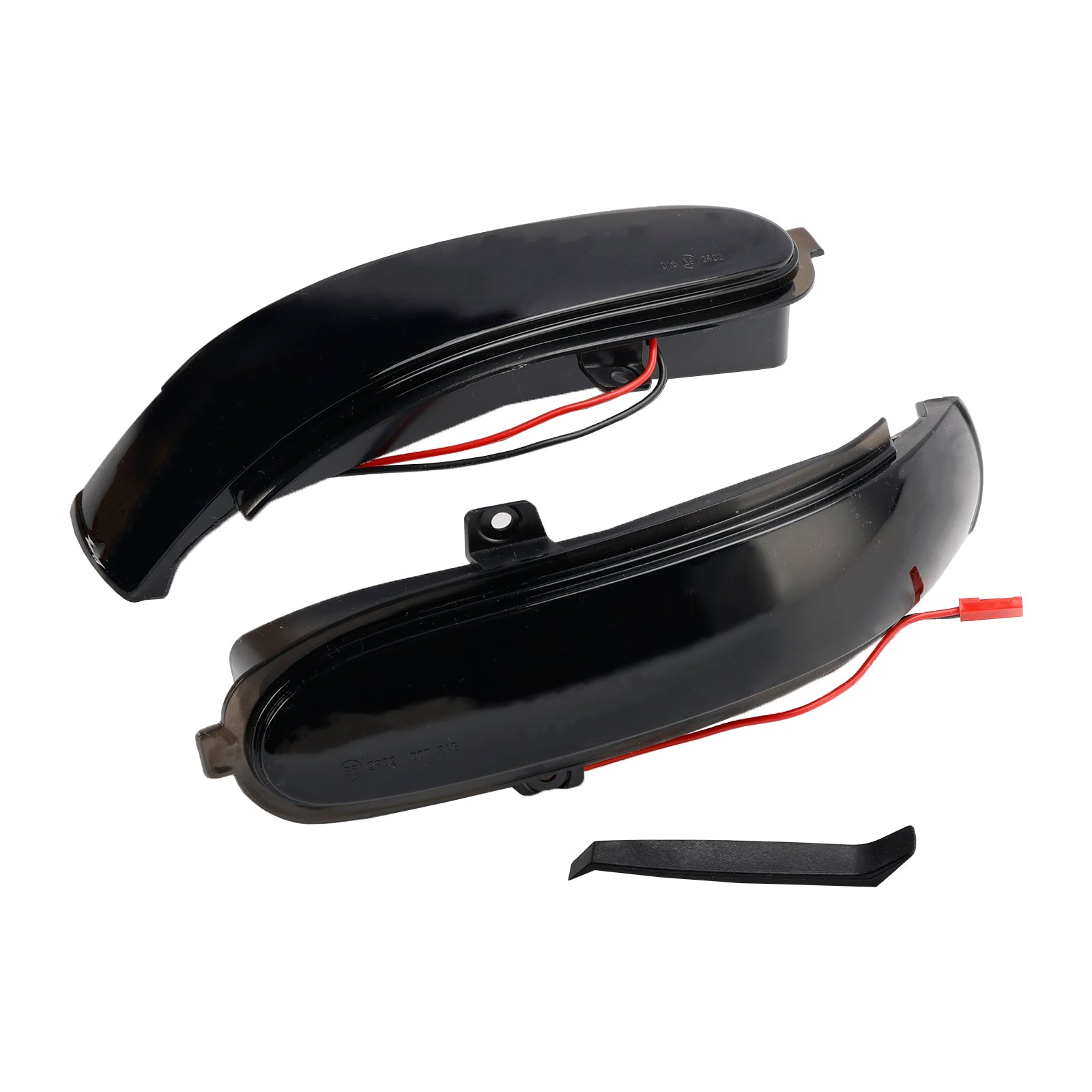 Smoked LED Sequential Side Mirror Turn Signal Light for Mercedes-Benz C W203