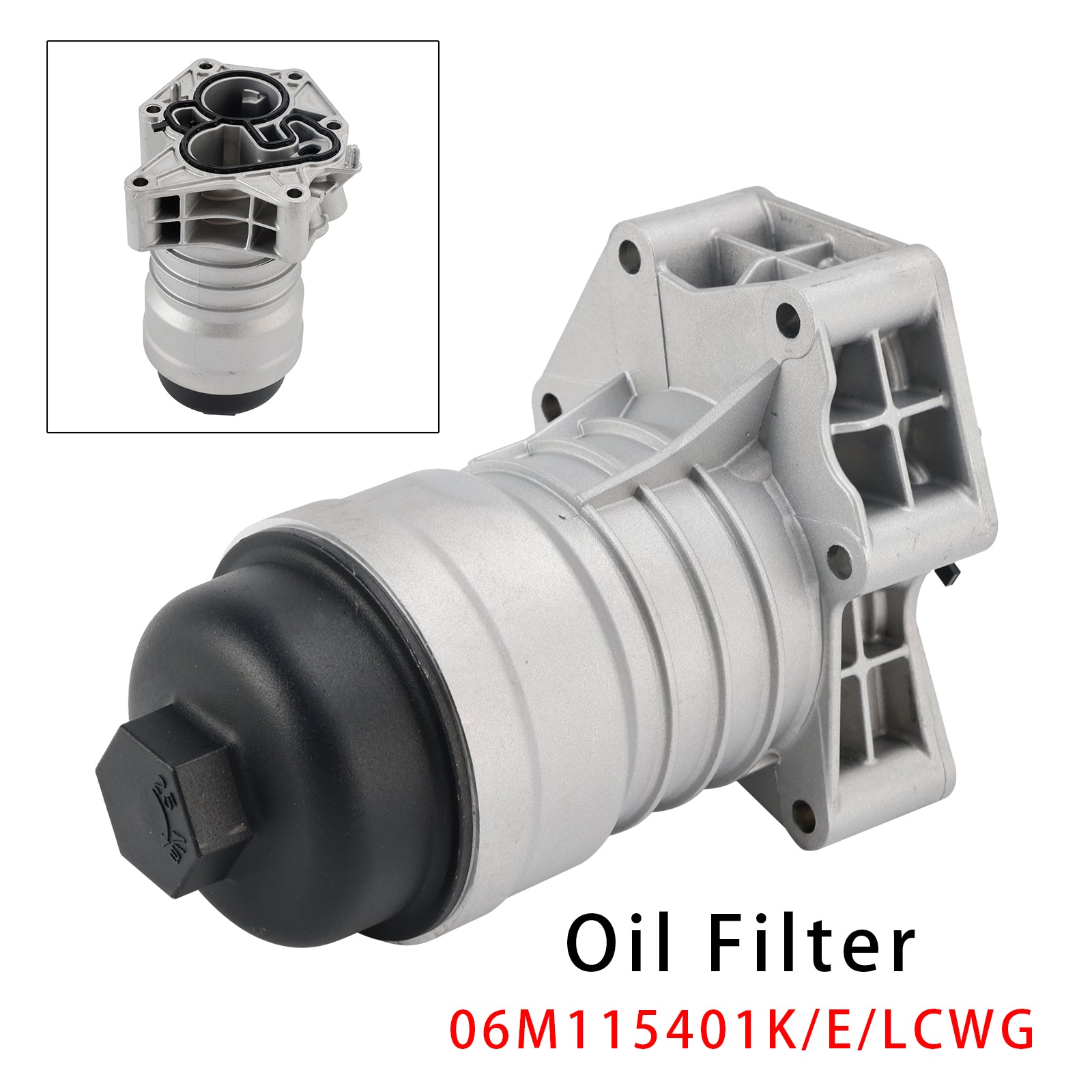 06M115401K/E/LCWG Oil Filter Housing Oil Cooler For VW AUDI S4 S5 A6 A7 SQ5